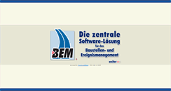 Desktop Screenshot of bem.de